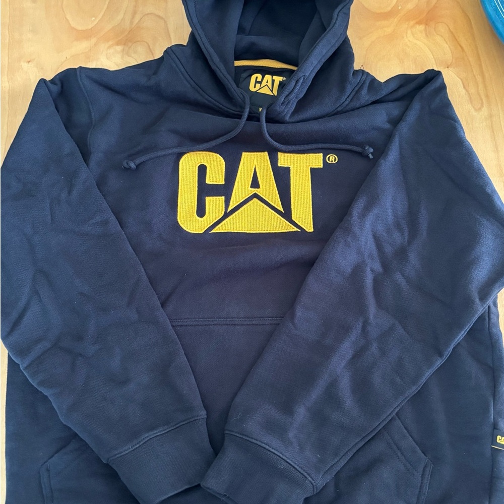 Black CATerpillar Hoodie